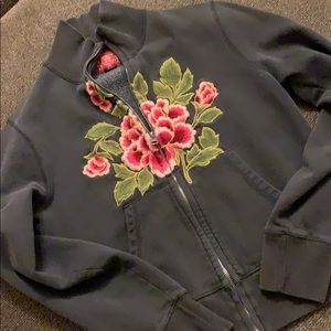 Zip up sweatshirt